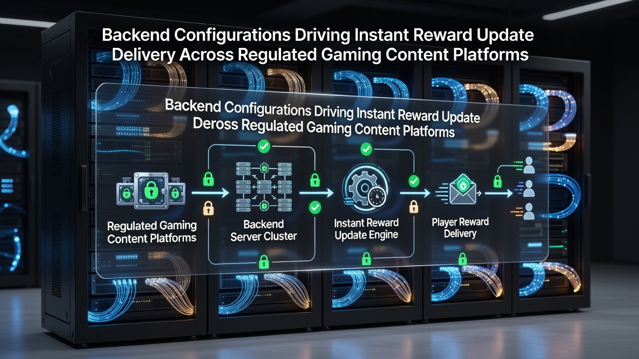 Backend systemen die realtime beloningsupdates verwerken op gaming platforms