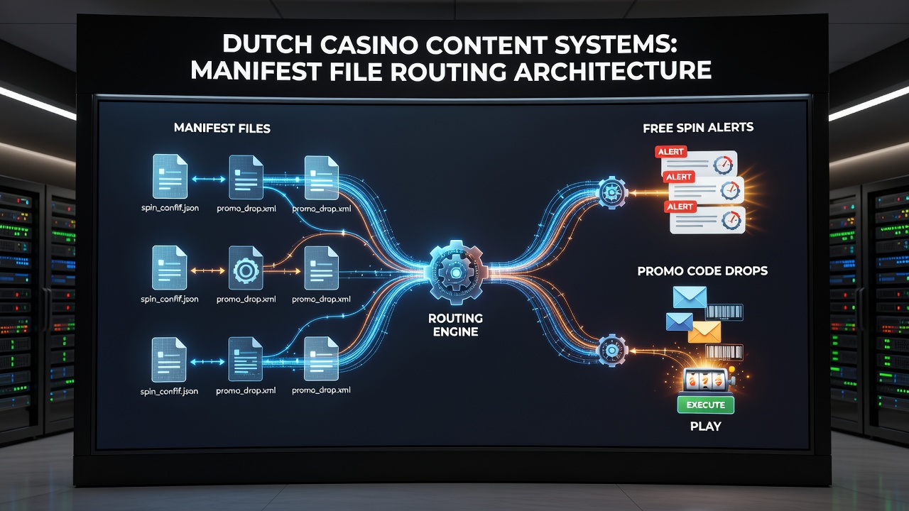 Routing van alerts via manifestbestanden in casino feeds