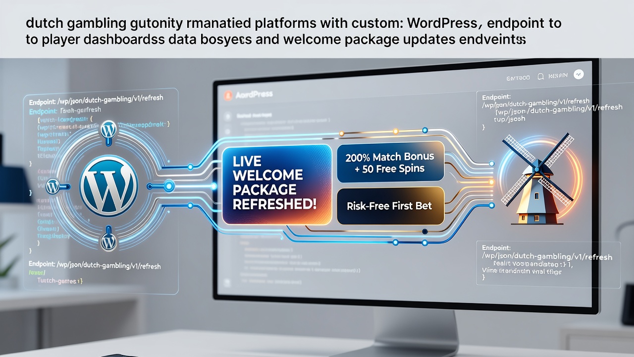 Nederlandse gokplatforms met WordPress integraties voor live bonusupdates