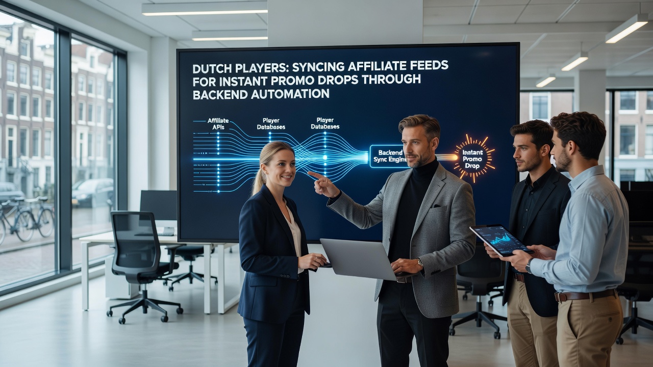 Nederlandse spelers synchroniseren affiliate feeds met backend automatisering voor casino bonussen