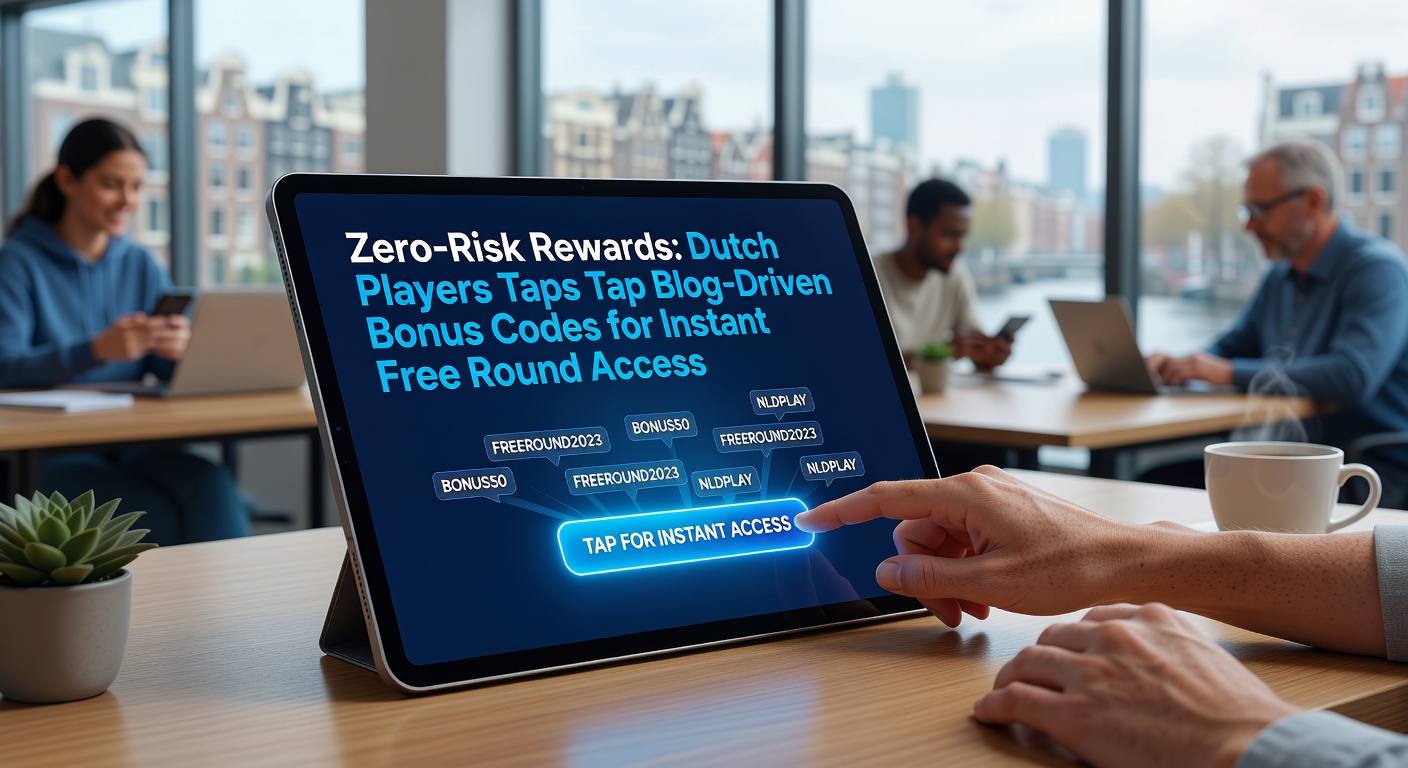 Nederlandse spelers typen bonuscodes in op casino-apps terwijl blogs live updates pushen met zero-risk free spins